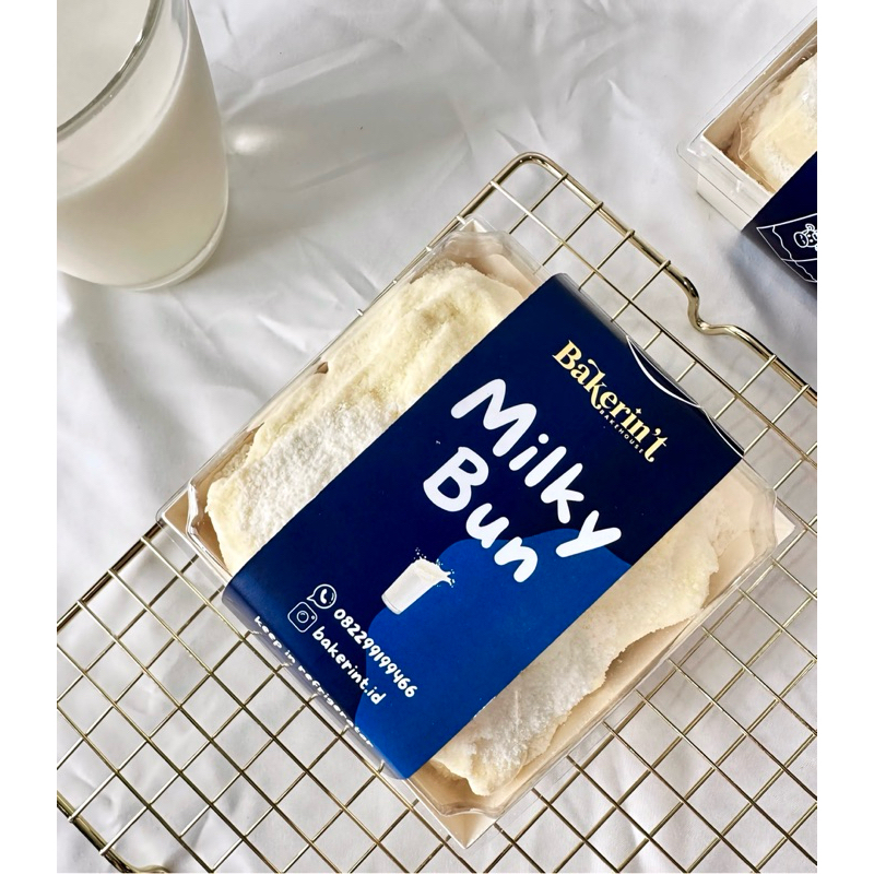 

Thai MILK BUN Milky Bun by Bakerint Bakehouse rasa Milk