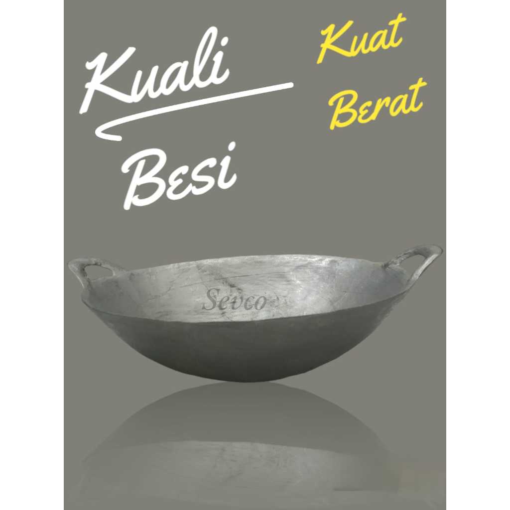 Kuali Wajan Penggorengan Belanga Besi KINGS 24 / Kuali Baja Besi Kuat Bagus KINGS