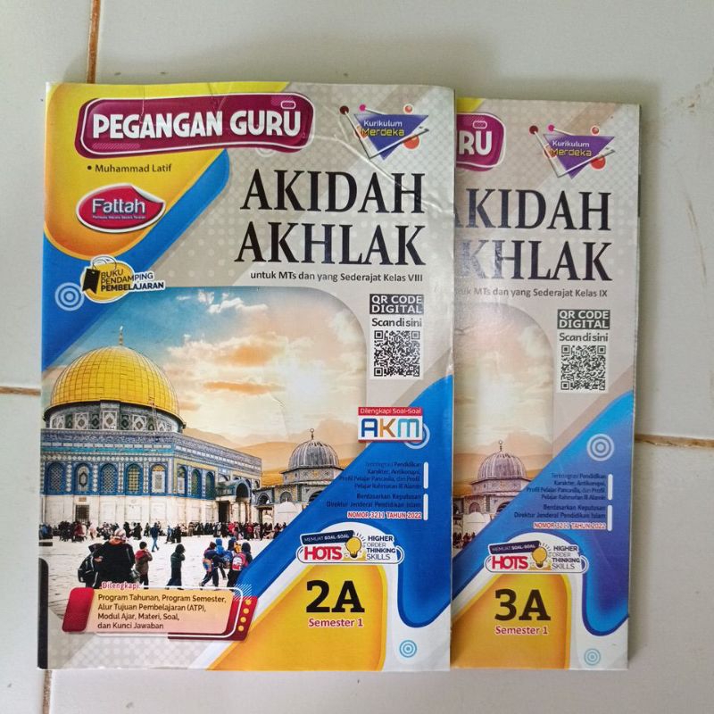 

PEGANGAN GURU SMP/MTS AKIDAH AKHLAK kelas 8,9 merdeka
