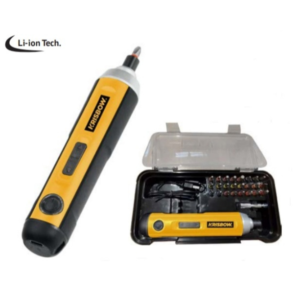 Krisbow  CORDLESS SCREWDRIVER 4V STRAIGHT IRCS4