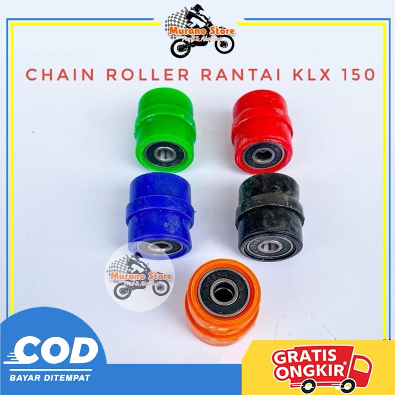 Roller Chain Tahanan Rantai Bearing Lahar KLX BF Dtracker 150/karet roll rantai klx 150/lahar rantai