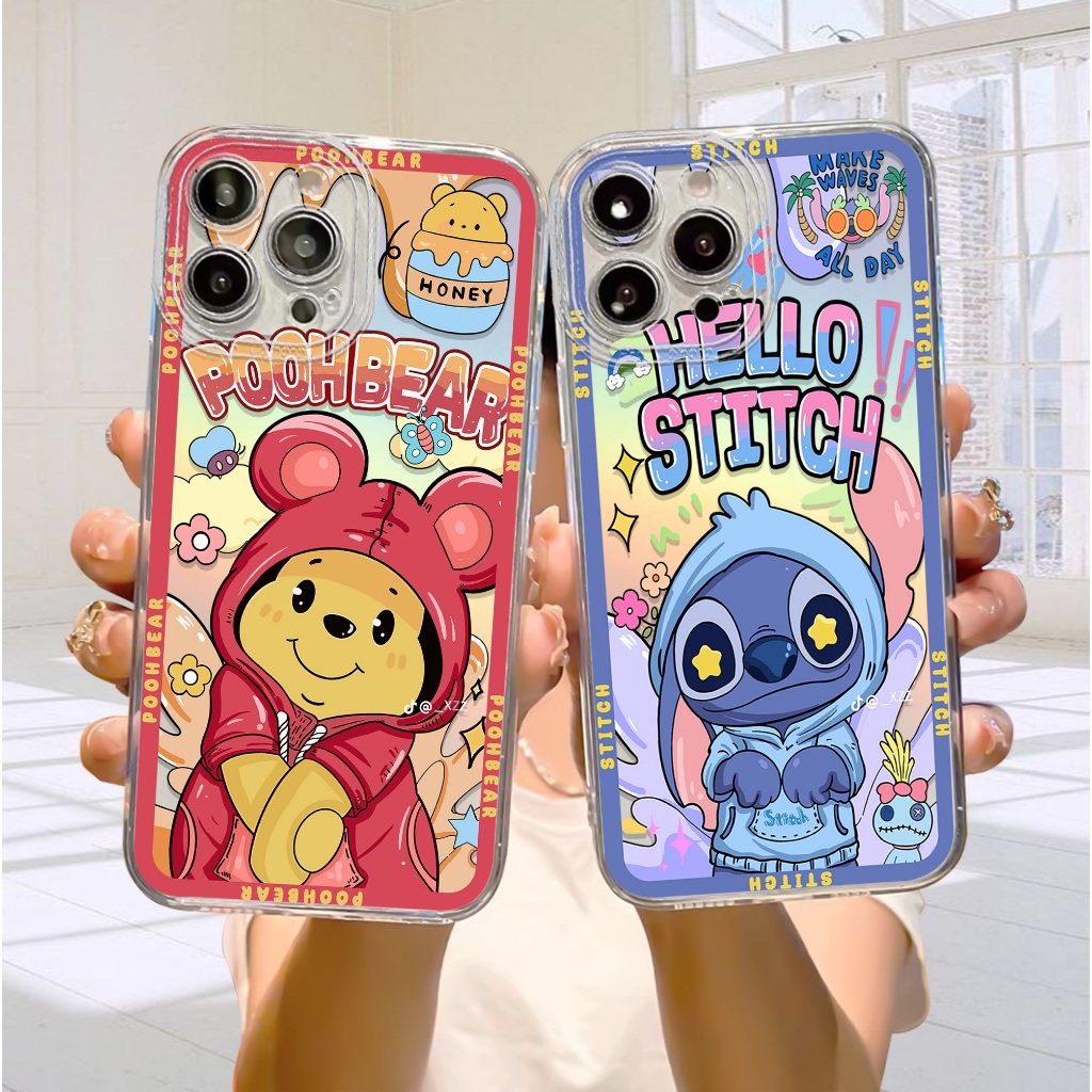 Case Hologram OPPO A5S A11K A12 A7 A15 A15S A57 A77S A58 4G Motif ( 41 ) Softcase Hologram Bening Te