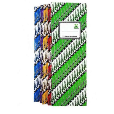 

200 Lbr - Gelatik Kembar Buku Batik Ekspedisi