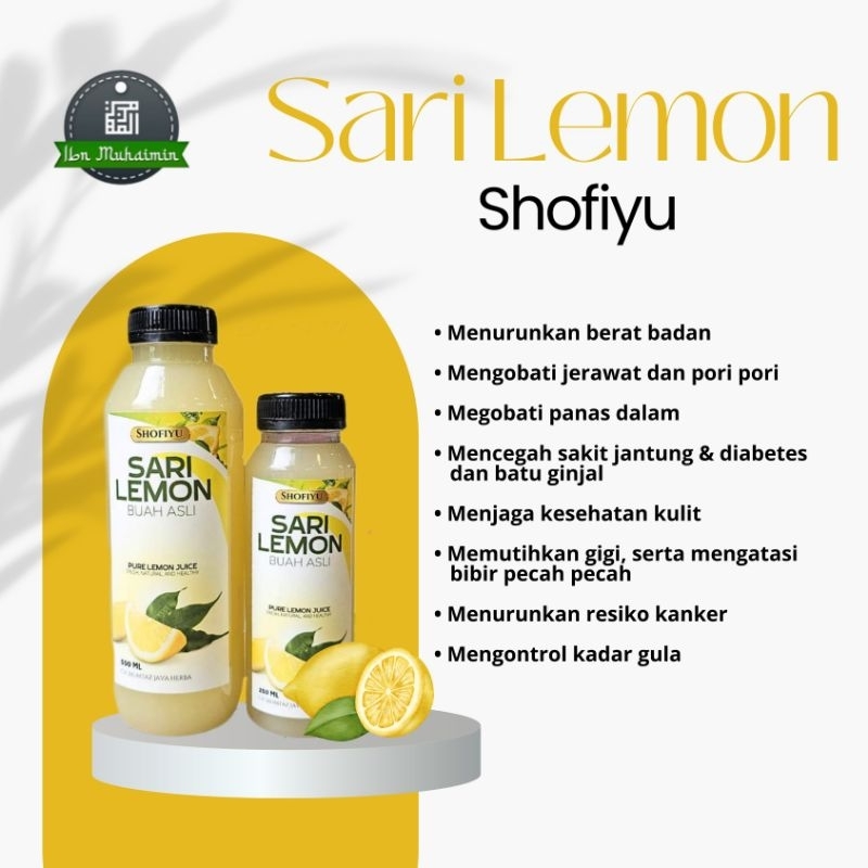 

cuka lemon shofiyu 250 ml
