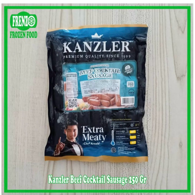 

Kanzler Sosis Beef Cocktail 250 Gr