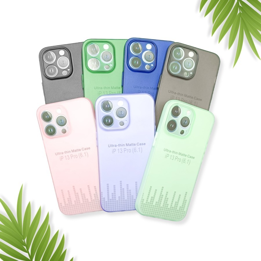 Softcase Ultra Thin Untuk Iphone 13 Pro NC Slim Case Transparan Dove Casing Super Tipis 0.3MM Silico