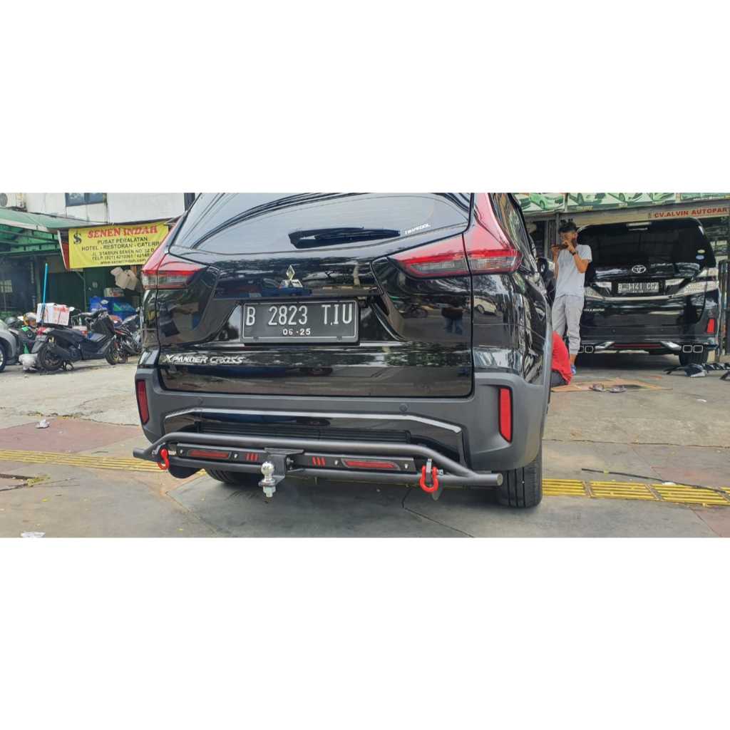 TOWING XPANDER CROSS 2018 MODEL COBRA / PENGAMAN BUMPER BELAKANG XPANDER CROSS 2018 MODEL COBRA