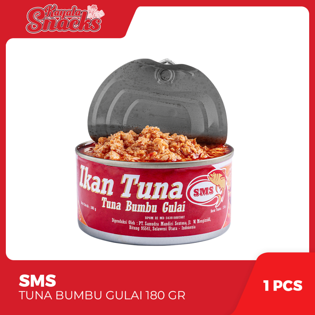 

SMS Tuna Kaleng Flake Dalam Bumbu Gulai 180 gr - 1 Pcs