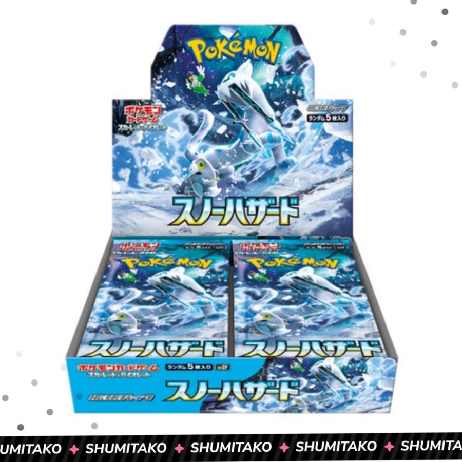 Pokemon TCG Japanese Snow Hazard Booster Box