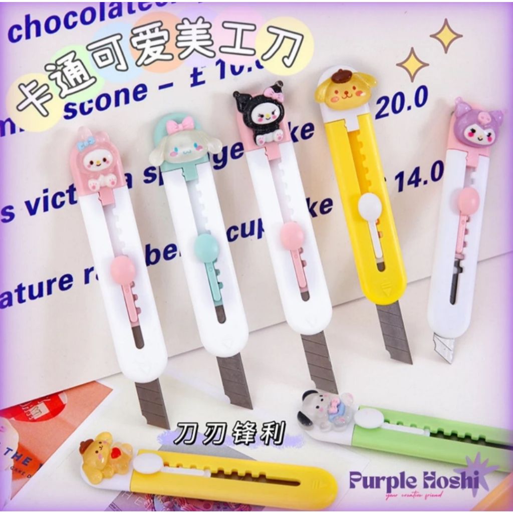 

Pisau Mini Karakter Sanrio Bone Cutter Lucu Viral