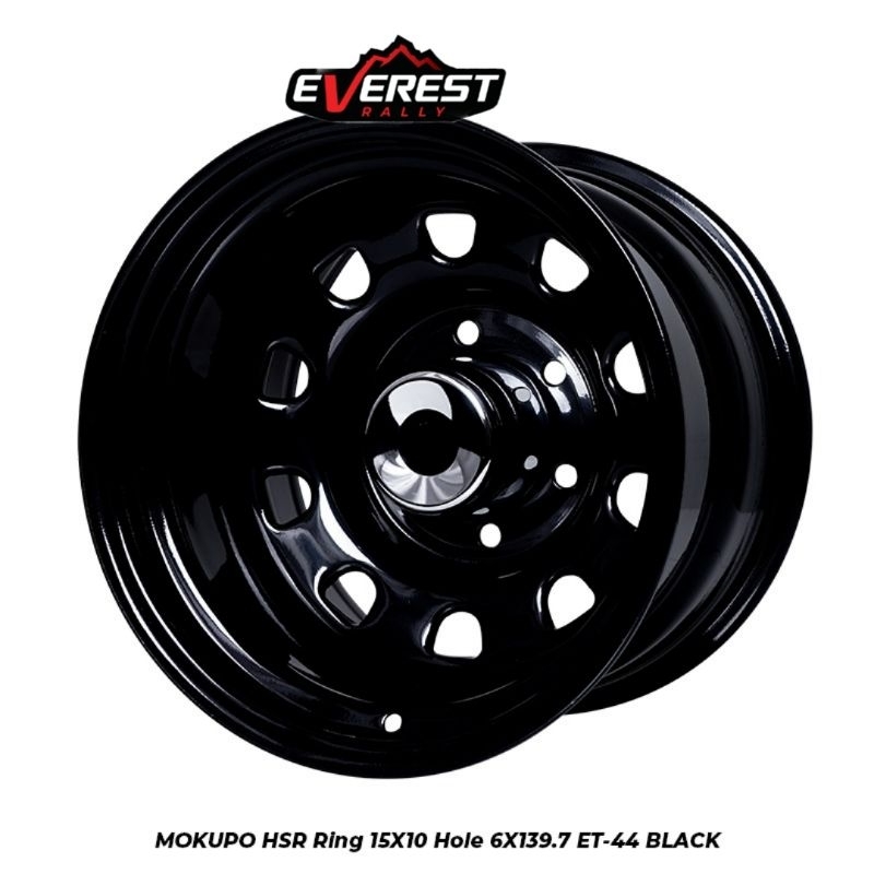 VELG MOBIL HSR MOKUPO R15X10 HOLE 6X139,7 ET-44 BLACK