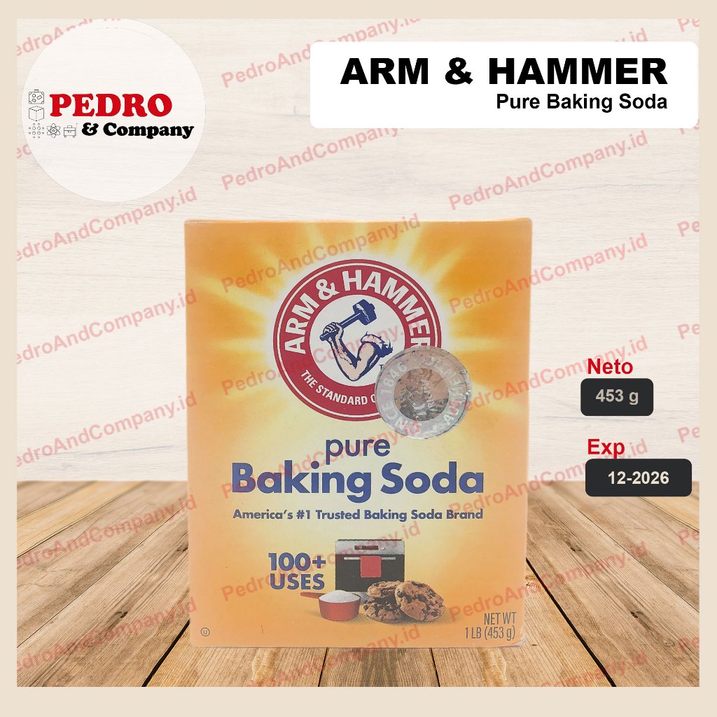 

Arm & Hammer - Baking soda/ soda kue (454 gr) import USA