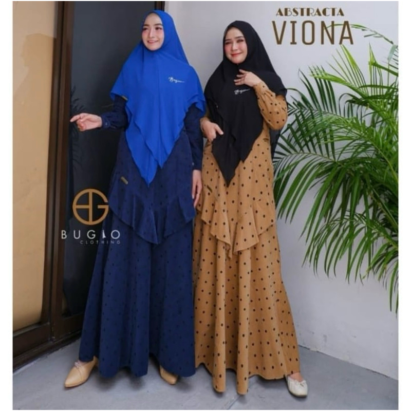 Viona Abstracta Polka Bugio