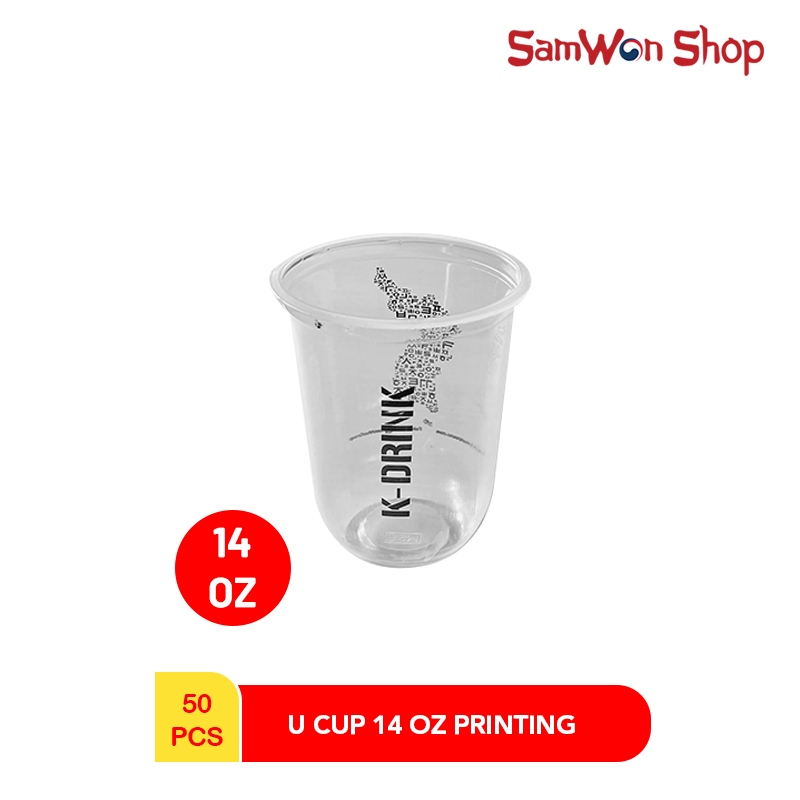 U CUP 14OZ PRINTING ISI 50PCS