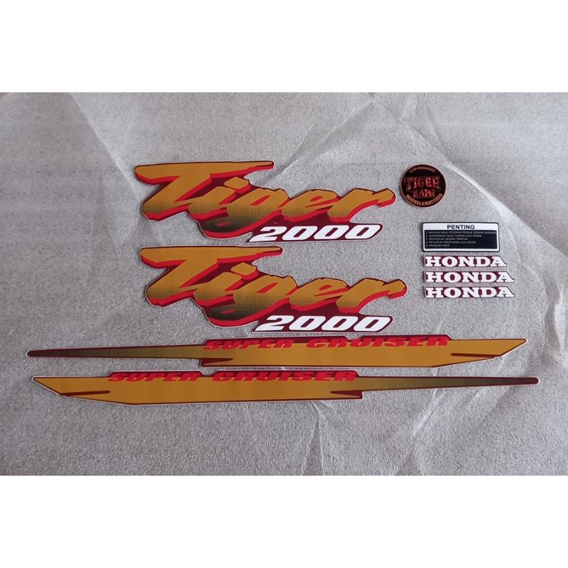 Striping sticker stiker polet list lis tiger lawas tilas merah marun maroon