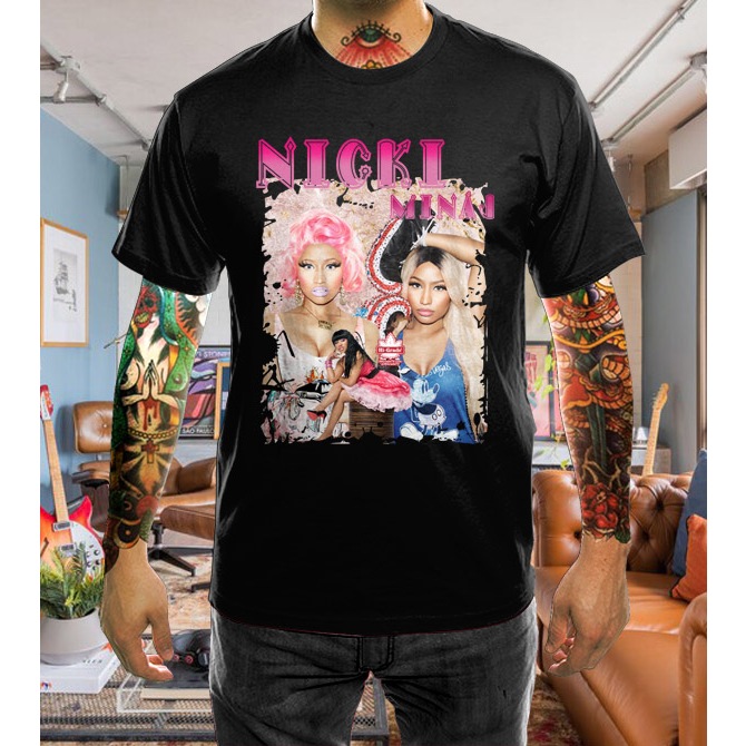 KAOS BOOTLEG NICKI MINAJ - TSHIRT DISTRO