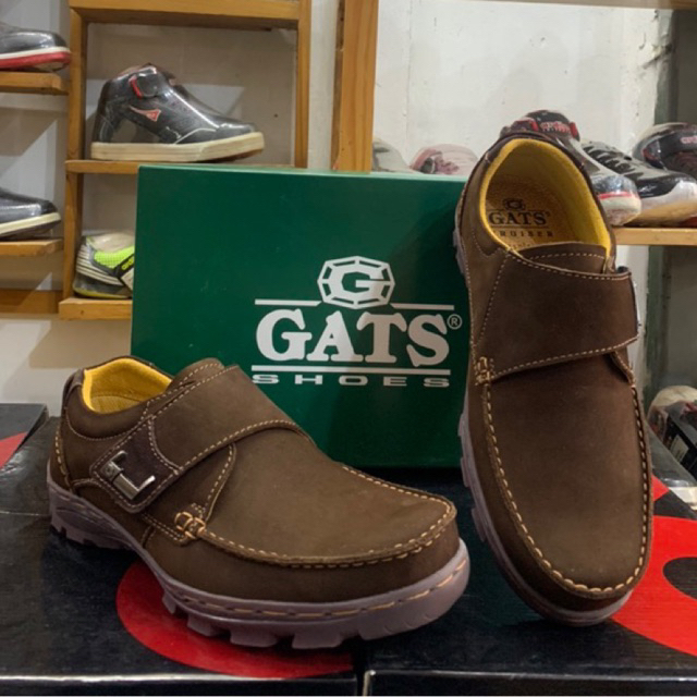 Sepatu Kulit Asli Casual Pria GATS TO-2209