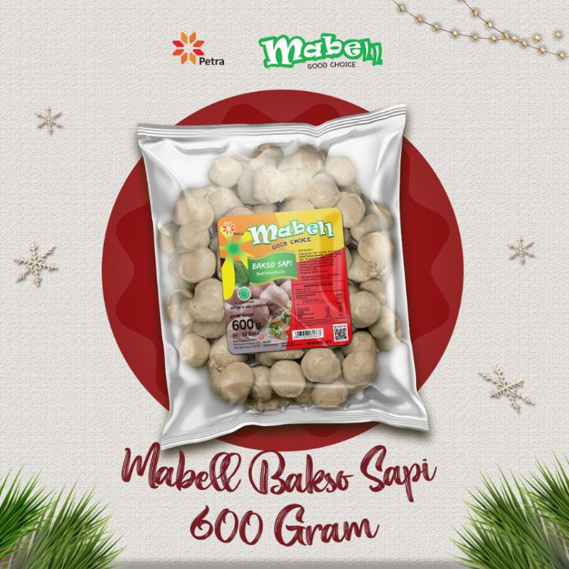 

Bakso Mabel sapi 600gr