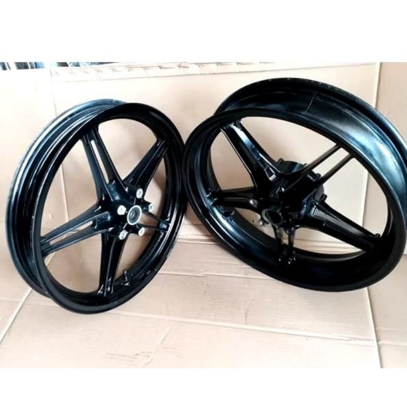 velg pelek depan belakang Yamaha Vixion new NVL  NVA 2013 / 2016 copotan original