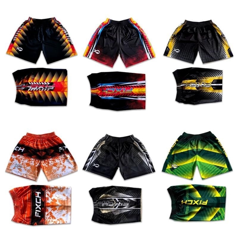 Celana Volly Celana Volli Kolor Voly Voli Volley Ball Full Printing Motif Fixch Pria Wanita Cowok Ce