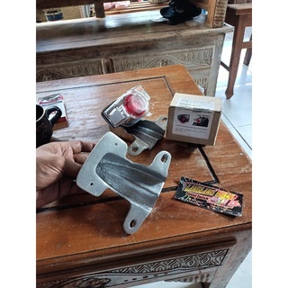 pangkon lampu stopan Khusus Takegawa 1pc (dudukan lampu saja )bahan almunium ya ini