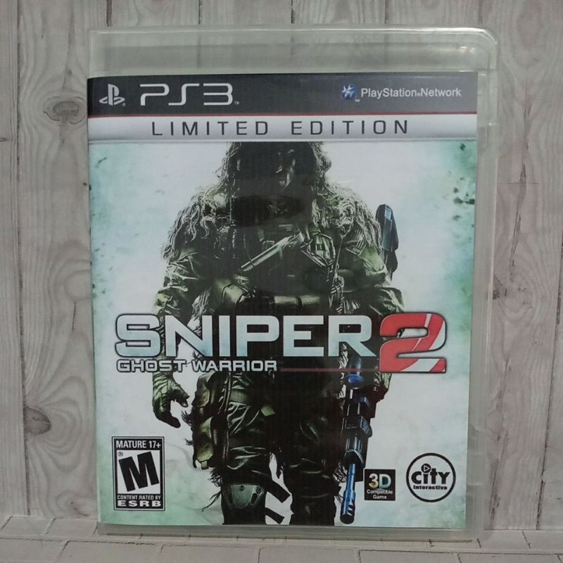 BD CD KASET ORIGINAL PS3 SNIPER GHOST WARRIOR 2 Usa Bahasa Inggris
