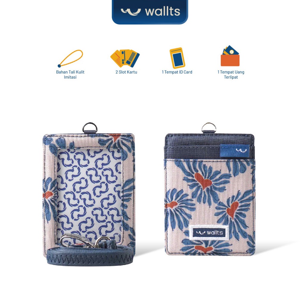 

KODE A9H Wallts Aiken Motif Lanyard Name Tag Id Card