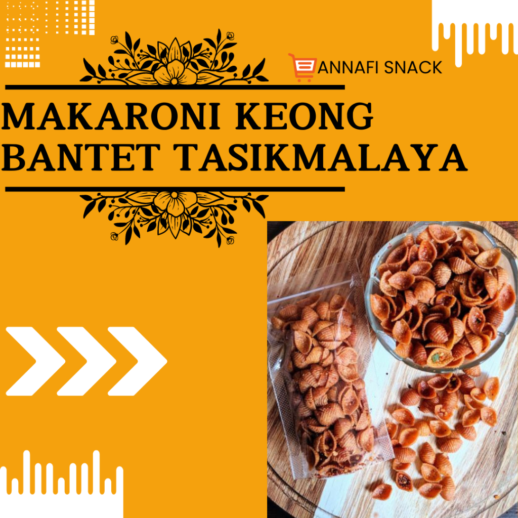 

MAKARONI KEONG BANTET 200 GRAM KHAS TASIKMALAYA