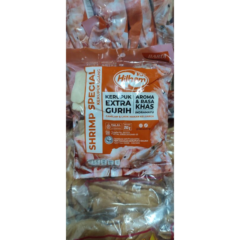 

kerupuk udang hilham ekstra gurih