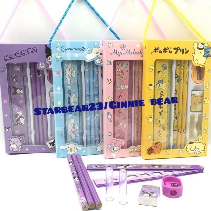 

Langka Pensil set my melody and friends CIA 85