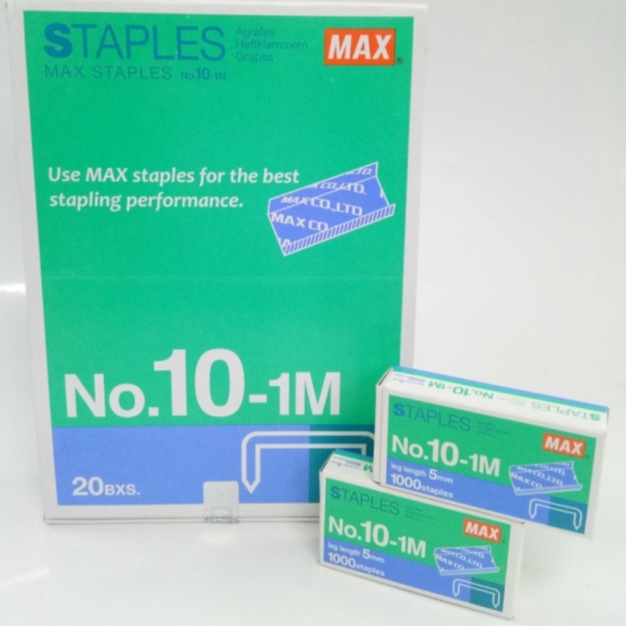 

Isi Staples Max No 1 1 Pack 2 Pcs KODE A2R6