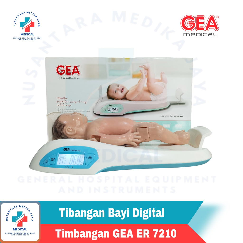 Timbangan Bayi Digital GEA ER 7210 / Timbangan GEA ER7210