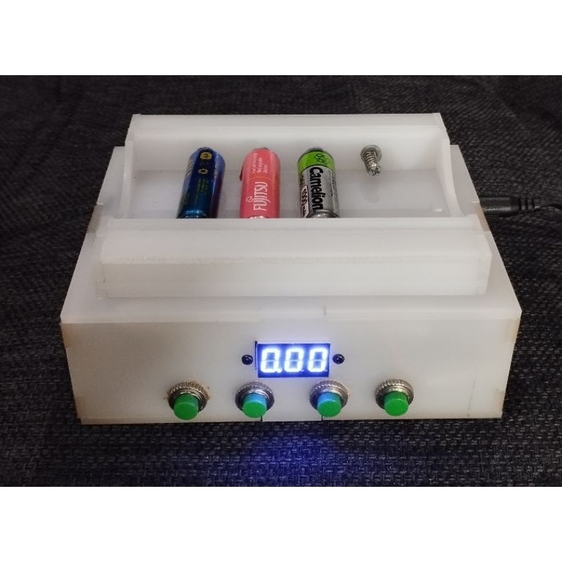 Discharge Baterai Tamiya cut off 0.1 volt - 0.2 volt