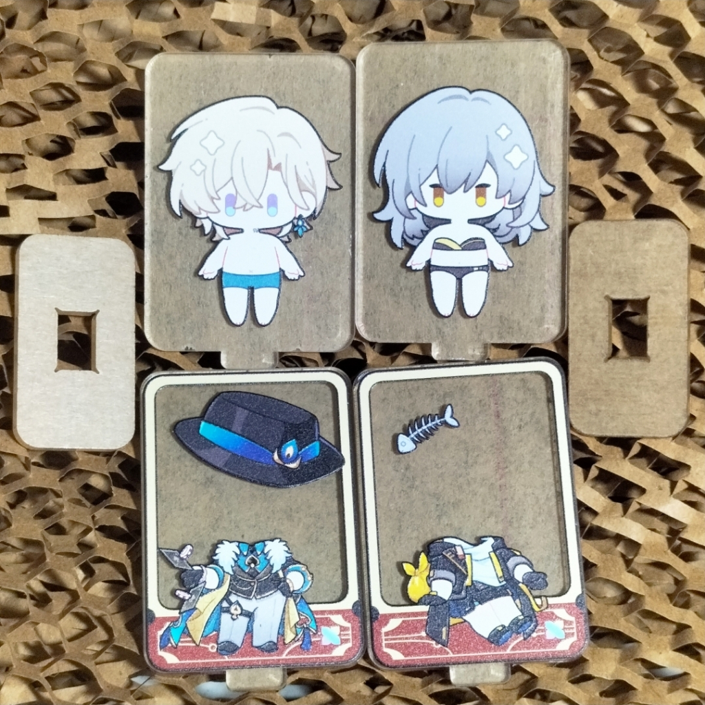 soiheopanik hsr dress up standee aventurine stelle set