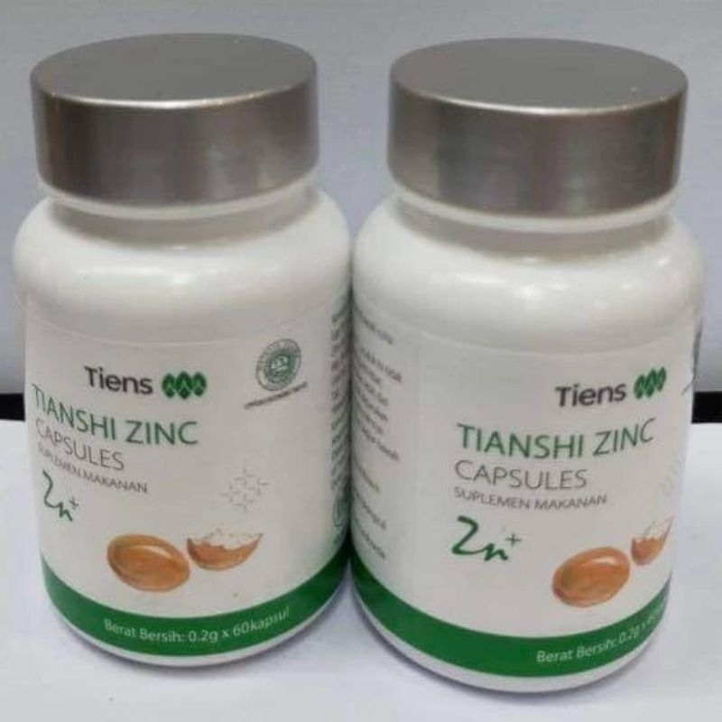 Zinc Tiens // Suplemen Makan // Penggemuk Badan //  Harga Ecer
