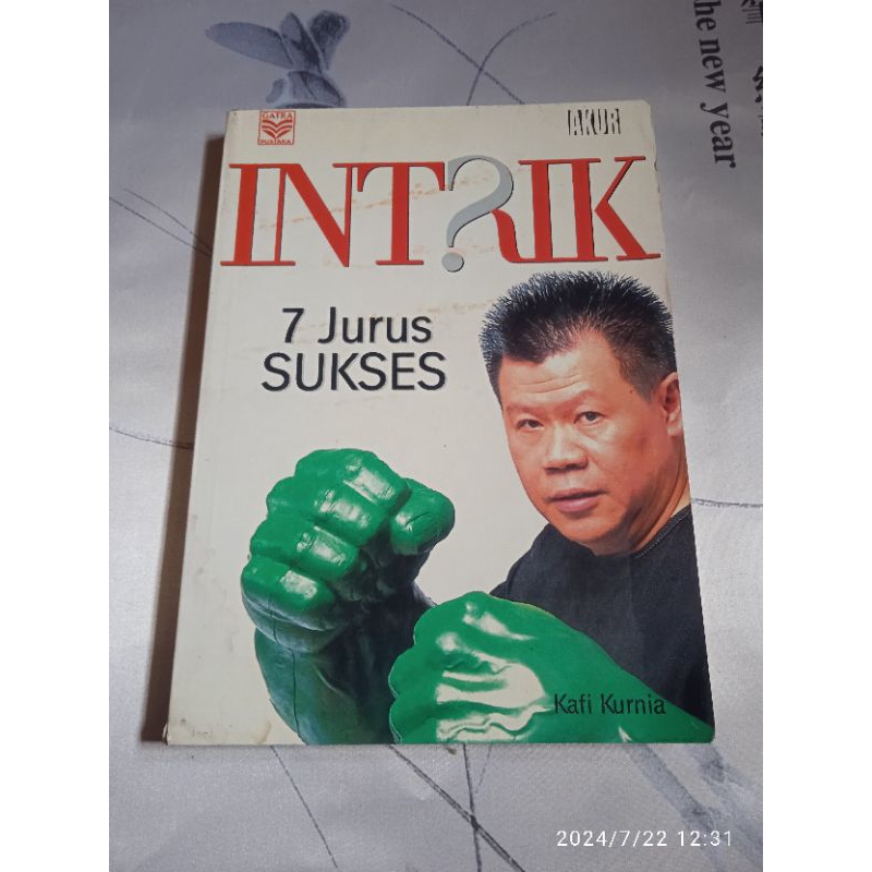 buku original intrik 7 jurus sukses