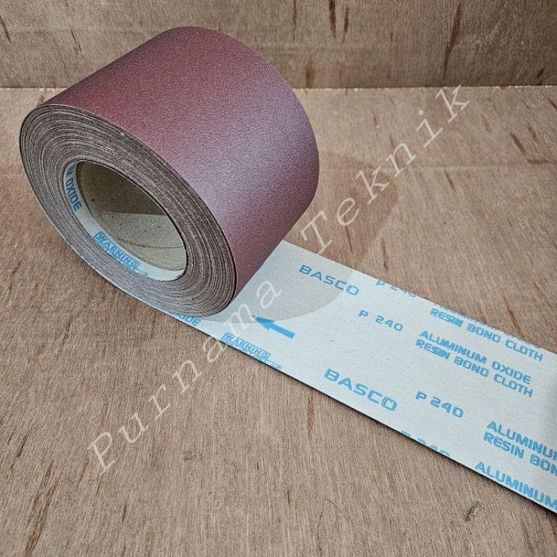 Amplas Kain Meteran Grid 240 Amplas Roll Meteran Grid 240 - 1 Meter