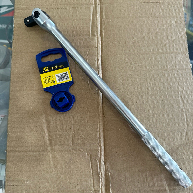 Gagang sok fleksibel 1/2” x 15” JETJO TOOLS flexible handle gagang kunci sock socket stang shock