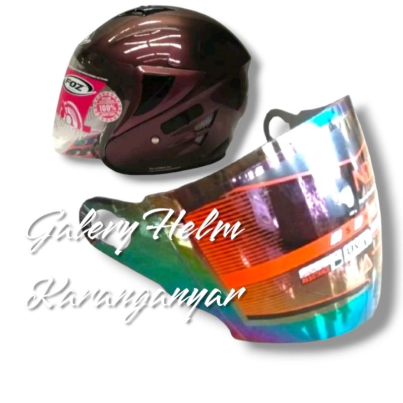 (NDR-1) Kaca Helm FOZ Voltus all varian Helm FOZ