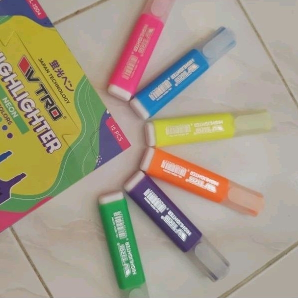 

6 WARNA / PCS STABILO WARNA PASTEL / NEON | HIGHLIGHTER VTRO