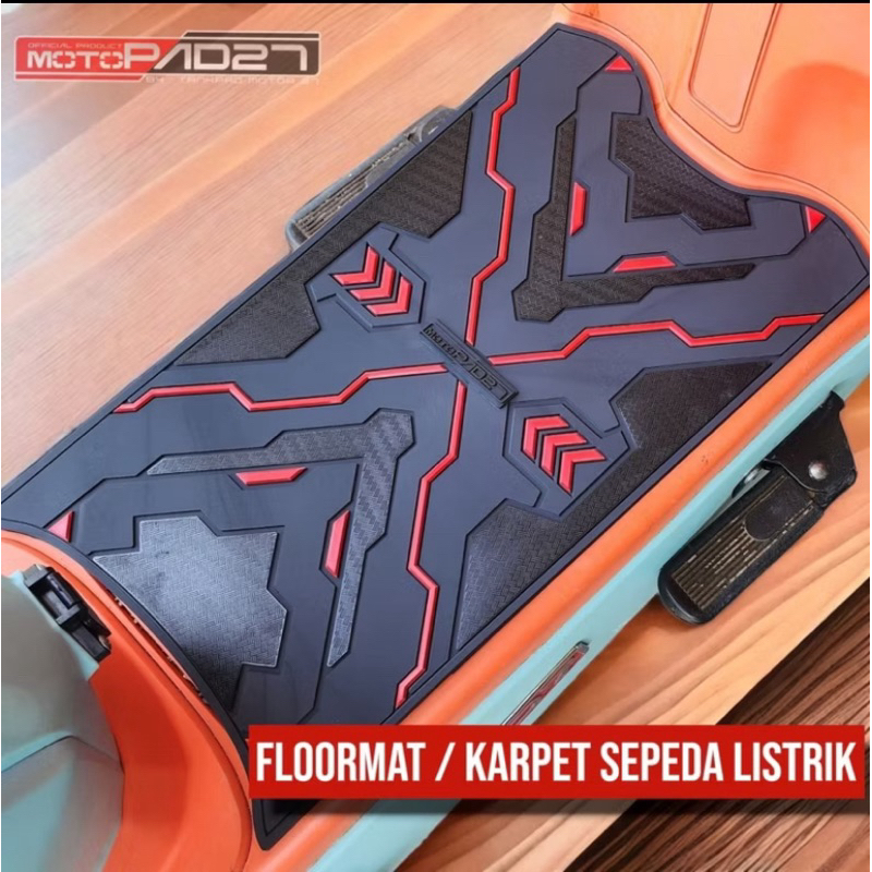 Karpet Sepeda Listrik Uwinfly D7D/D8D/DF7/DF8/DF7S/DF8S/D7S/D8S dll - Putih