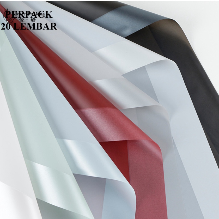 

KF7 2 Lembar Kes Buket Wide Cellophane Flower Wrapping Kb27
