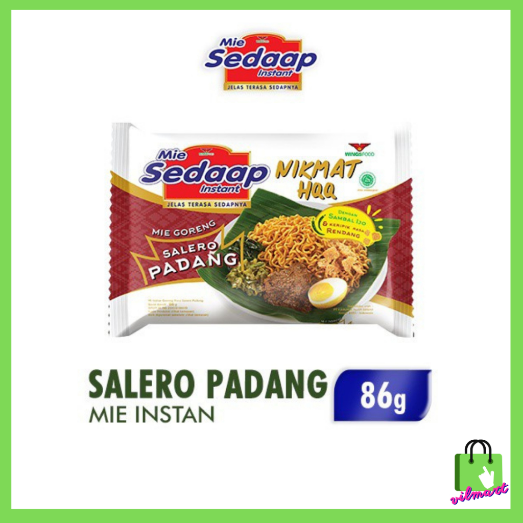 

Sedaap Mie Instan Goreng Salero Padang 86 gr