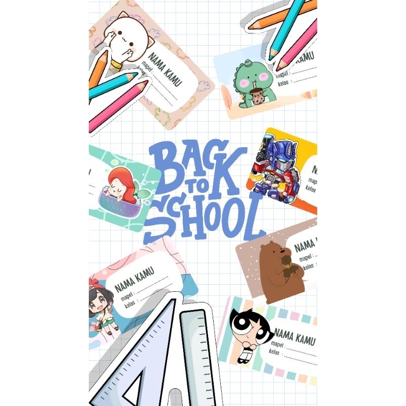 

stiker nama karakter #2