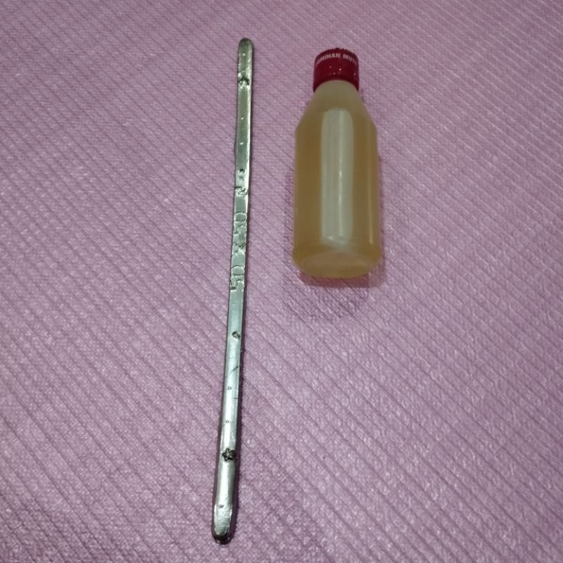 Paket komplit TIMAH PATRI 50X50 Bintang/ Timah solder & Cairan timah Patri FLUG