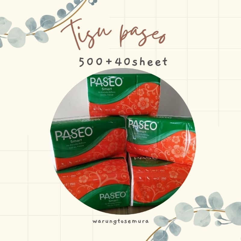 tisu paseo 500+40sheet