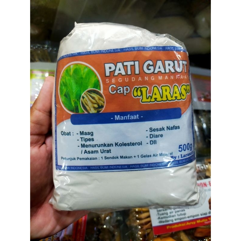 

Tepung Pati Garut - tepung Garut 1/2 kg - solusi penderita asam lambung - makanan alternatif proses penyembuhan - aman untuk penderita diabet