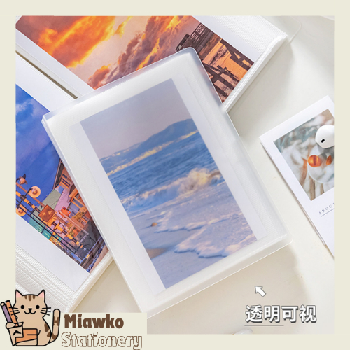 Buku Album Foto Keluarga Kenangan 4R/ 2R Kolbuk Transparan/Album Photo Polaroid
