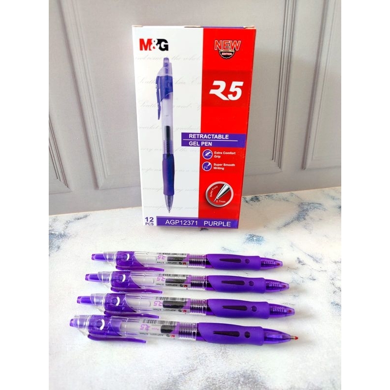 

Pulpen Gel Cetrek Purple 0.7 mm M&G R5 AGP12371 (SATUAN)