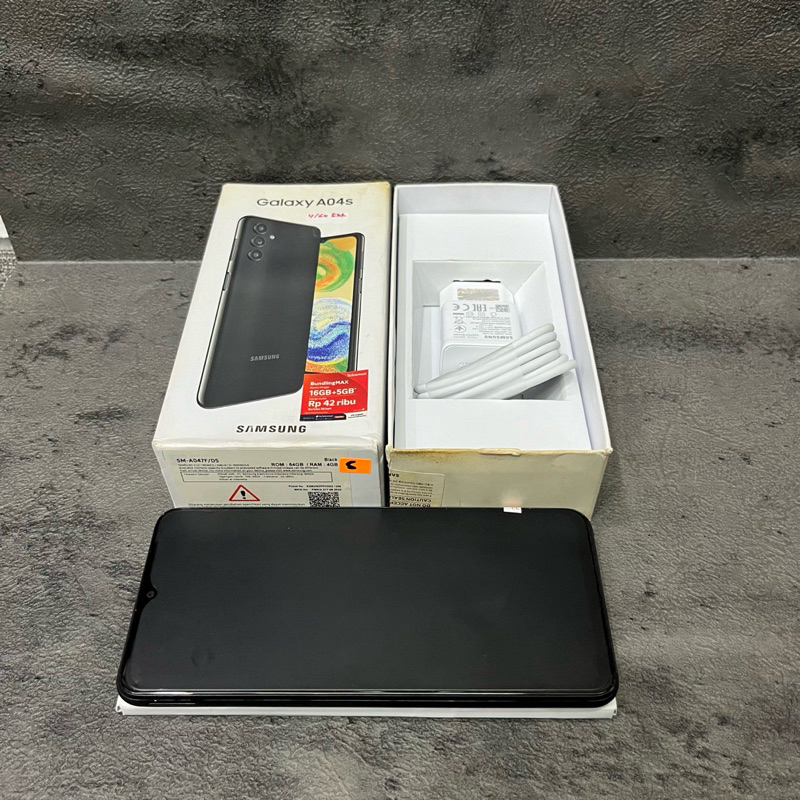 Samsung Galaxy A04s 4/64gb Fullset Second Garansi Resmi